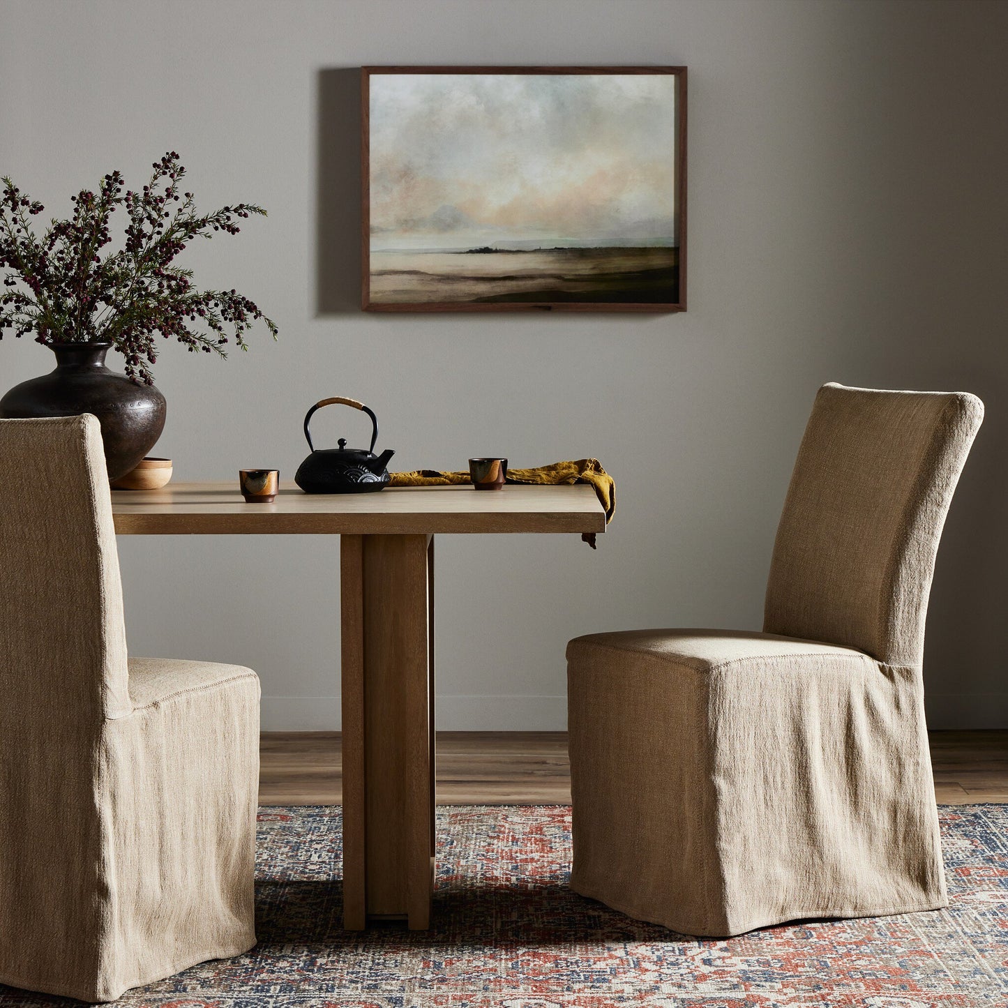 Tivoli Slipcover Dining Chair in Canvas