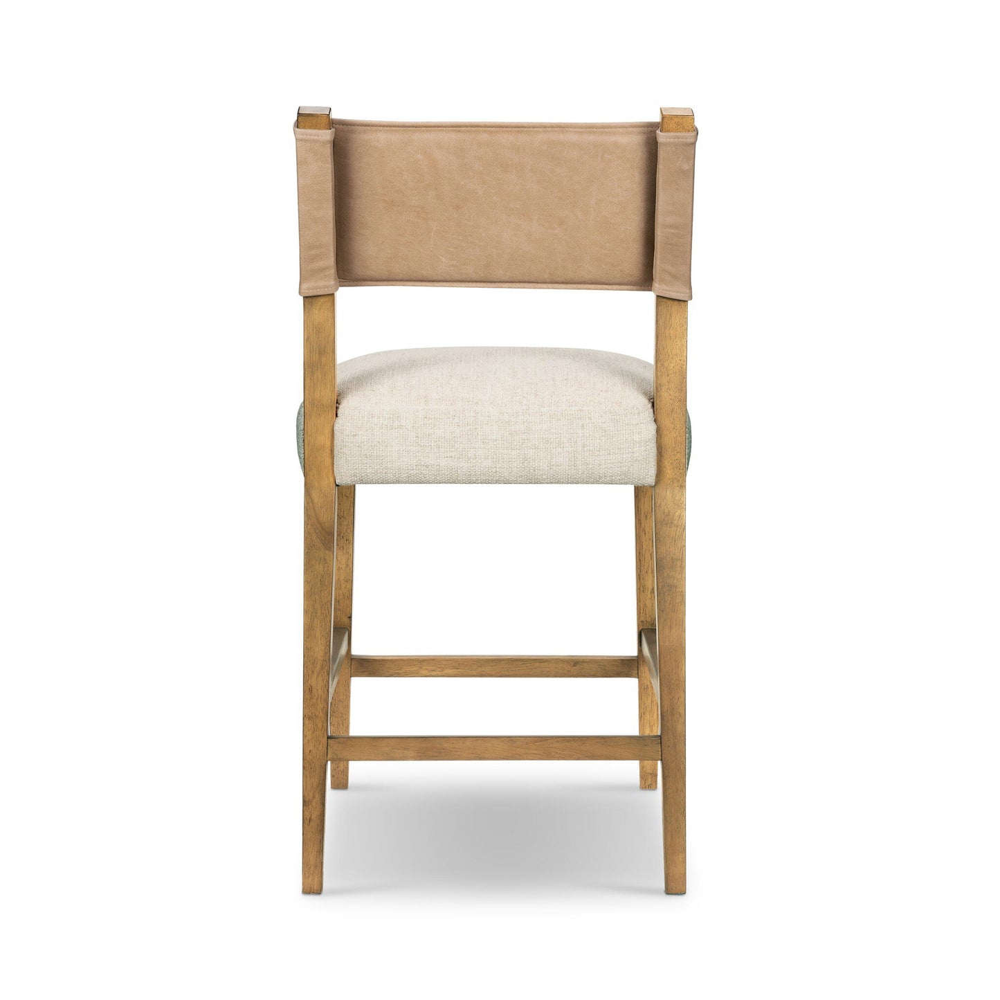 Kason Counter Stool in Camel leather