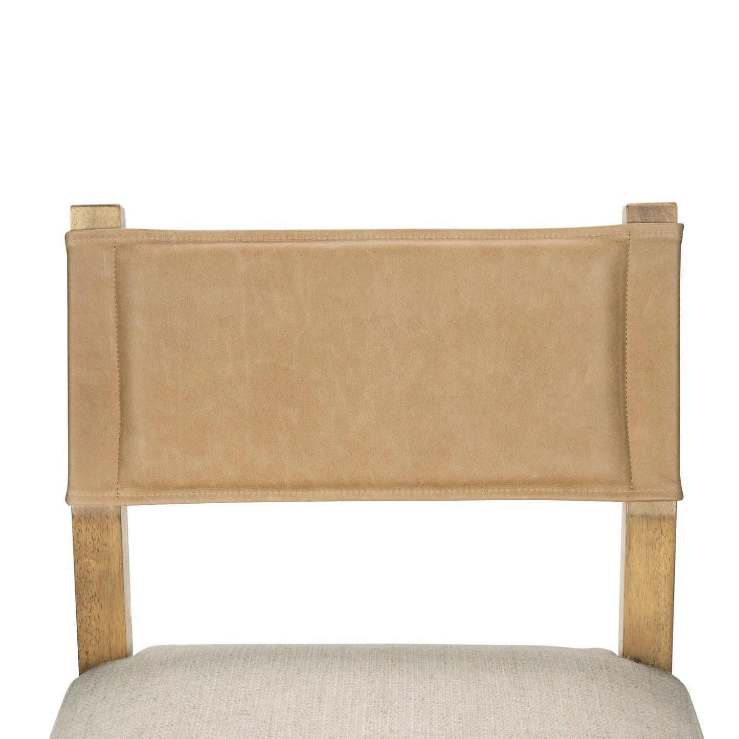 Kason Counter Stool in Camel leather