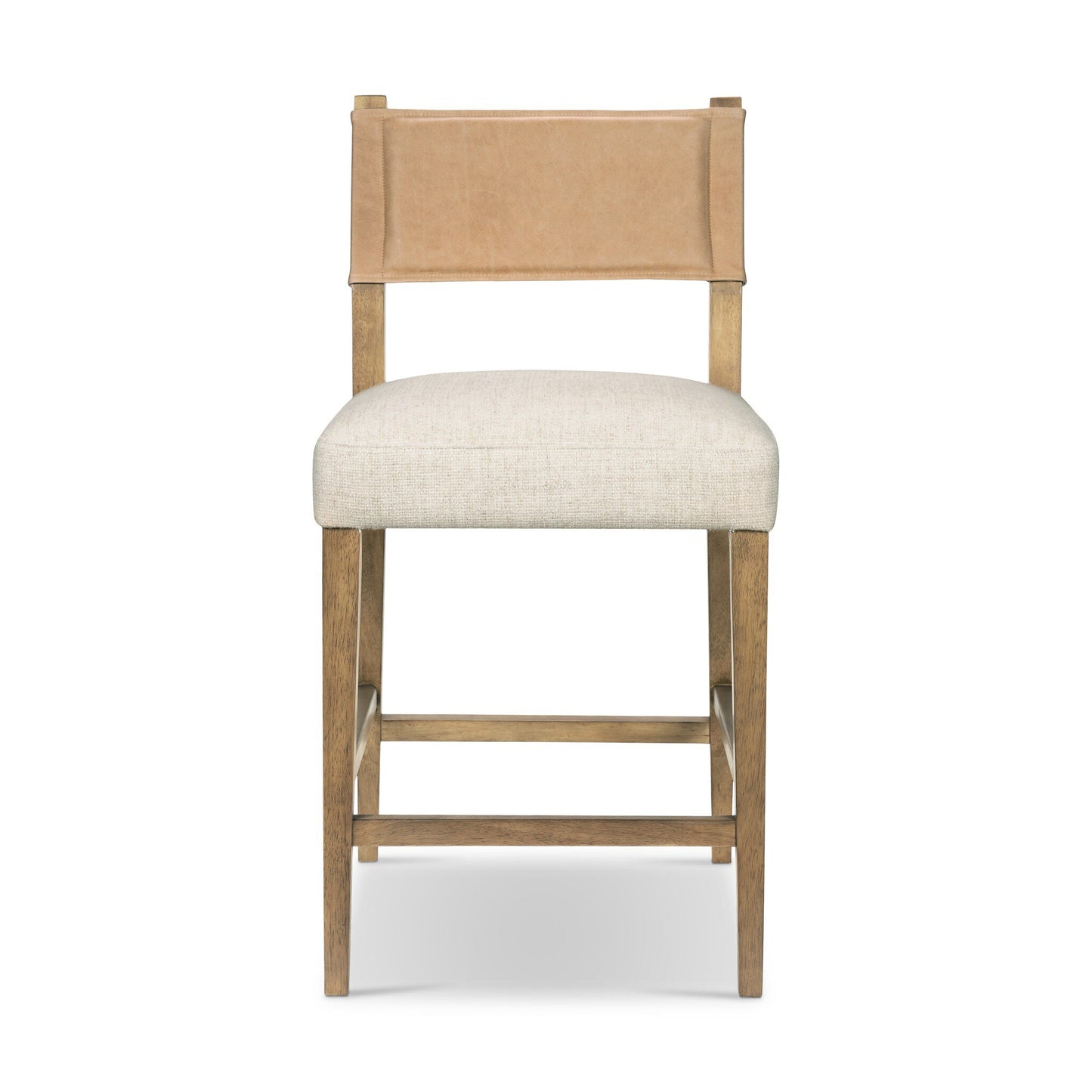 Kason Counter Stool in Camel leather
