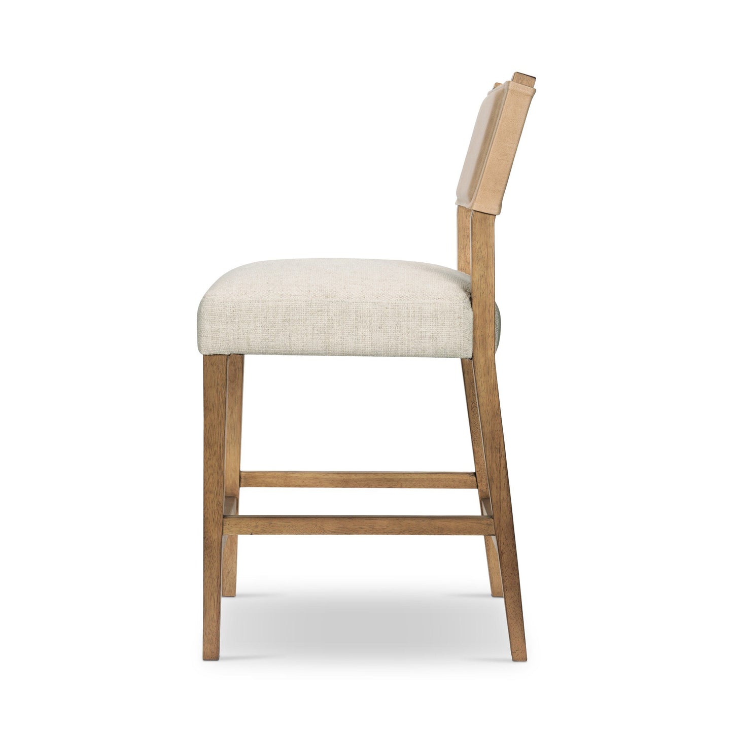 Kason Counter Stool in Camel leather