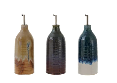 Oil Cruet with Stainless Steel Spout (sold separately)