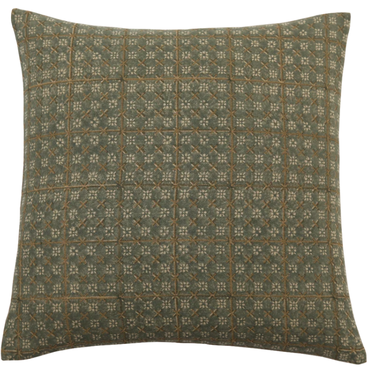 Teneil Teal 22" x 22"