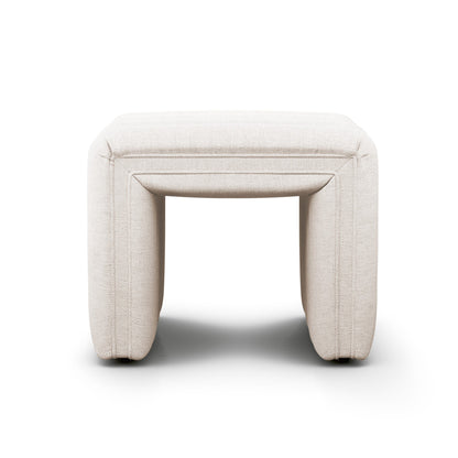 Palma Ottoman in Cream