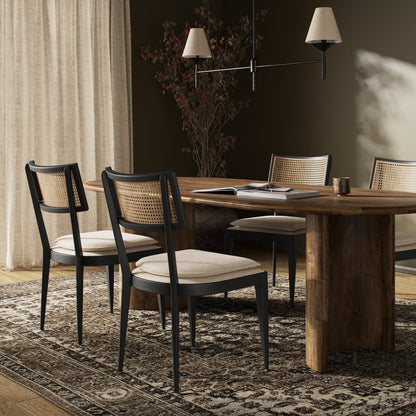 Madison Dining Chair in black