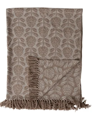 60"L x 50"W Woven Throw