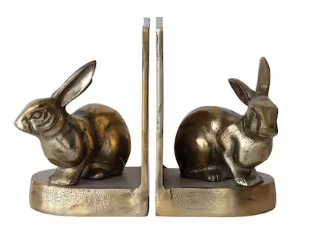 Rabbit Bookends, set of 2