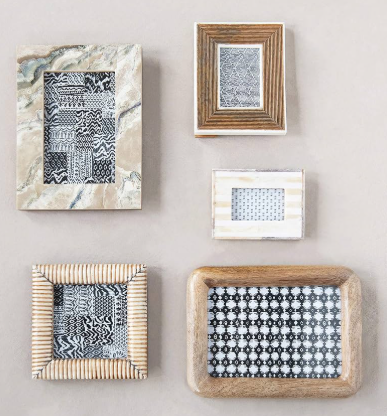Handmade Two-Tone Photo Frame