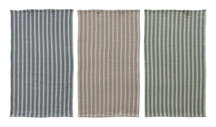 Cloth Striped Tea Towel, each